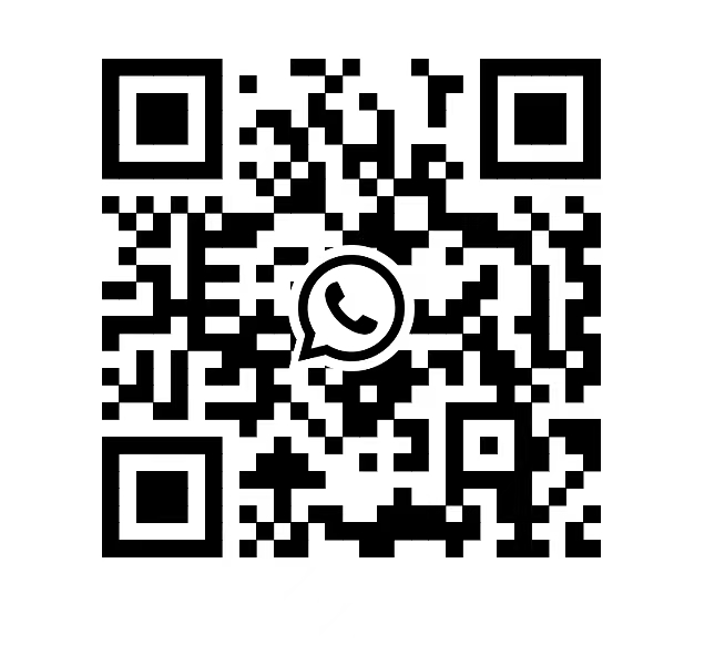 WhatsApp customer service QR code for contacting VORANIX